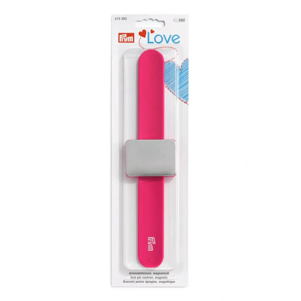 Prym Love Arm Magnetic Pin Cushion Pink