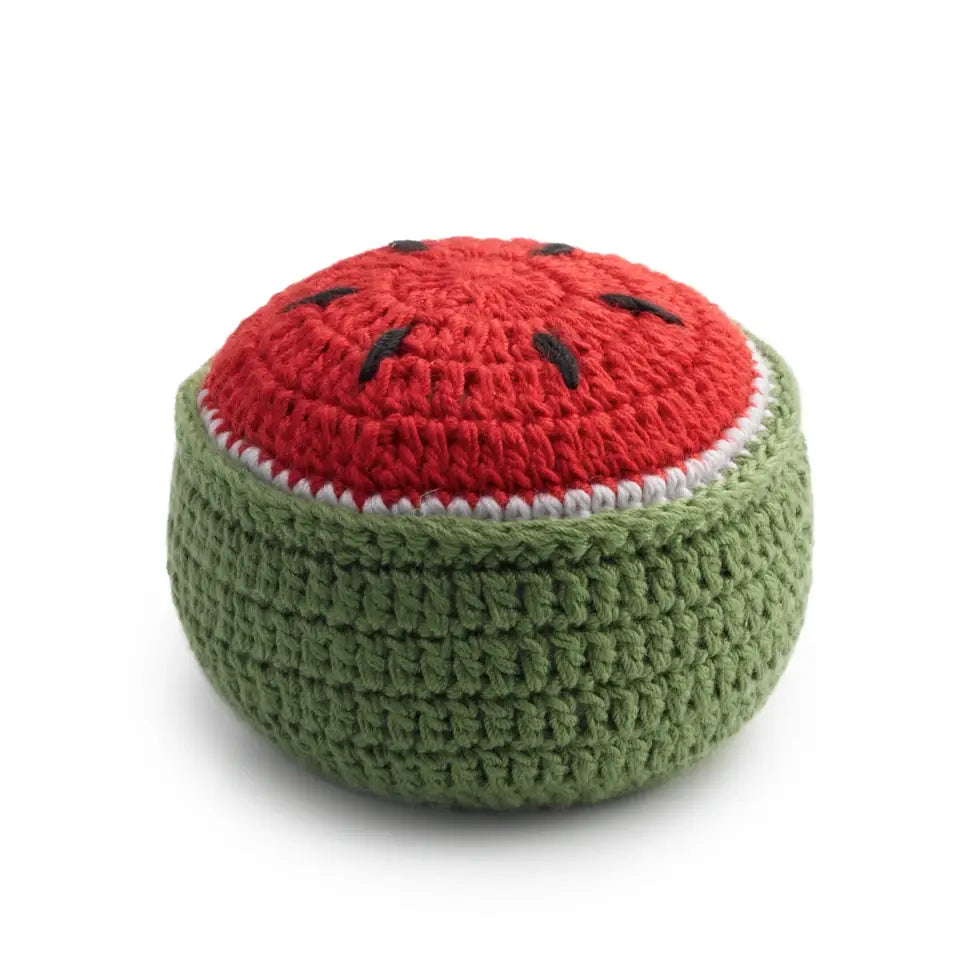 Prym Love Melon Pin Cushion and Fixing Weight.