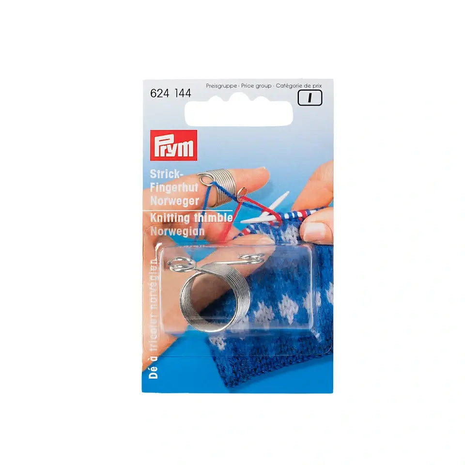 Prym Knitting Thimble Norwegian 2 thread.