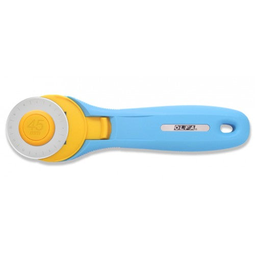 Olfa 45mm Rotary Cutter Aqua Blue RTY-2C