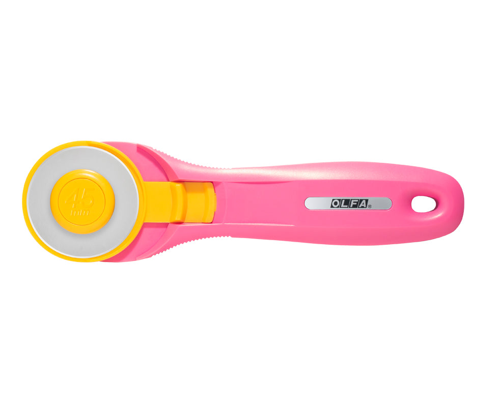 Olfa 45mm Rotary Cutter Pink RTY-2C