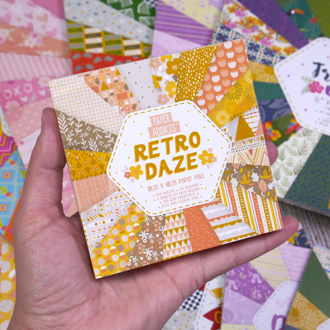 Paper Addicts Phase 2 - 10x10 100 Single Sided Sheets - 18 Paper Pads
