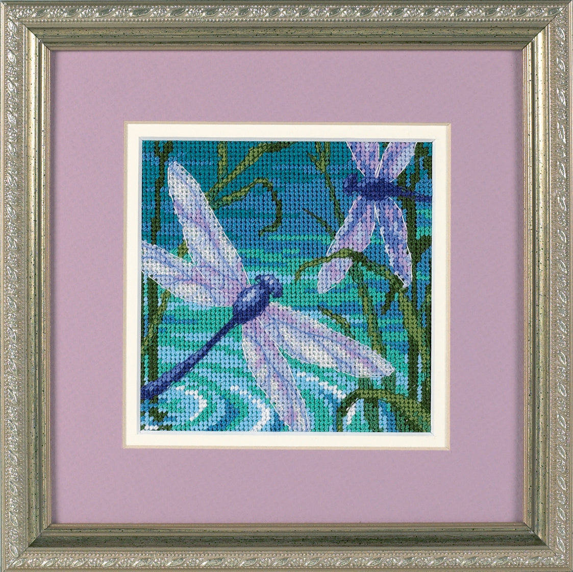 Dimensions Mini Needlepoint Kit, Dragonfly Pair