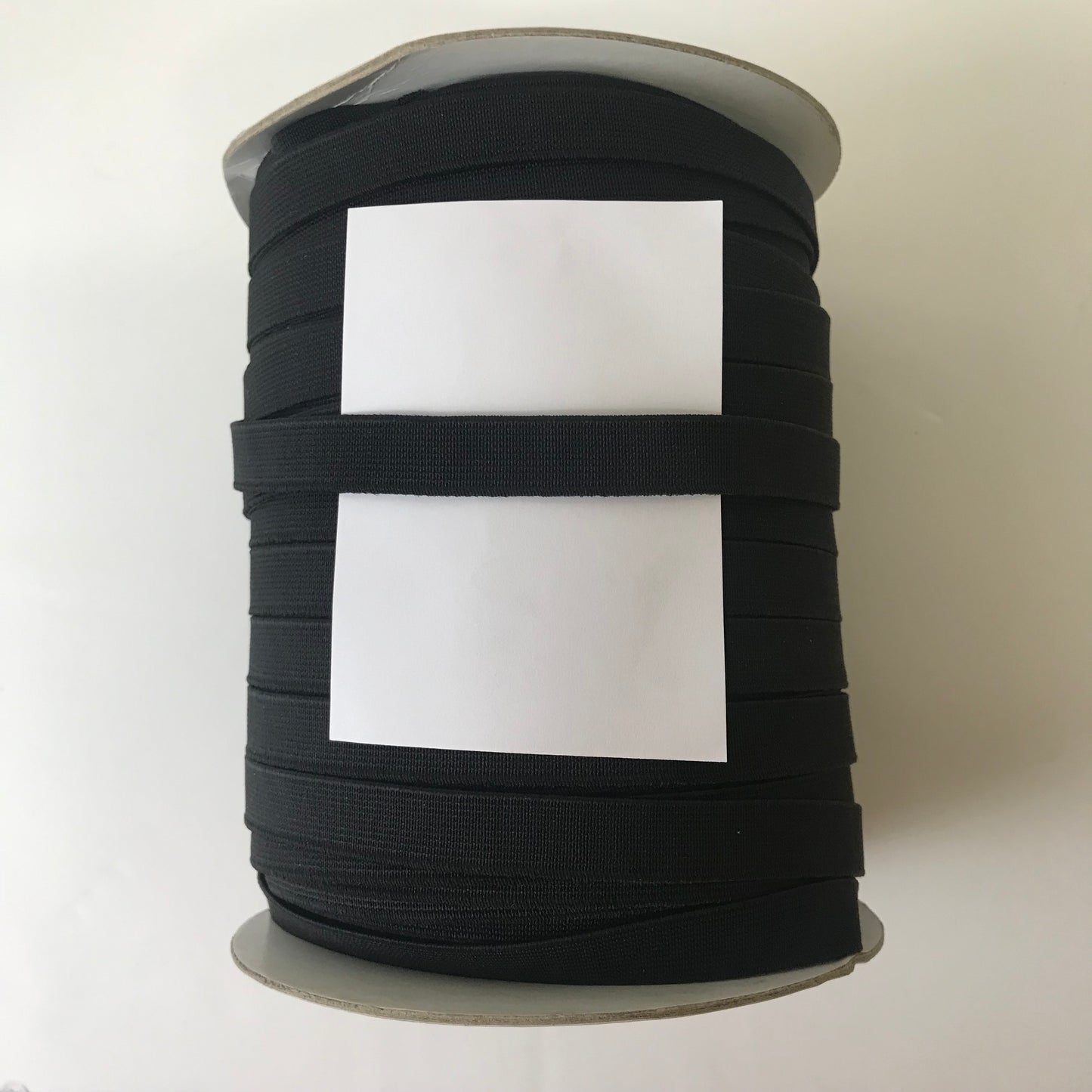 Elastic Woven 13mm Black 100 metre roll