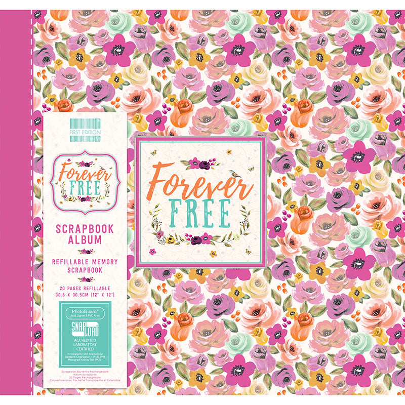First Edition 12x12 Album - Forever Free - Blooms