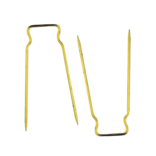 Whitecrofts Essentials Double Pointed Brass Loose Cover Pins Box 200
