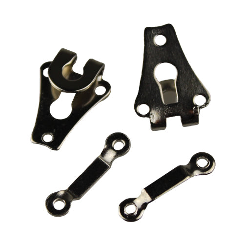 Whitecrofts Essentials Trouser Hooks & Bars Nickel 9mm Box 100 sets