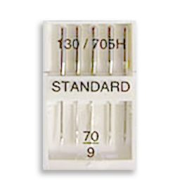 Essentials Sewing Machine Needles Size 70 / 9 10 cards x 5