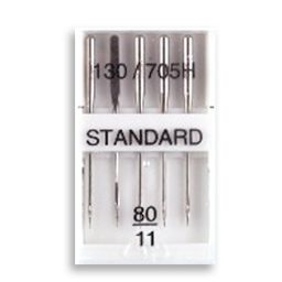 Essentials Sewing Machine Needles Size 80 / 11 10 cards x 5