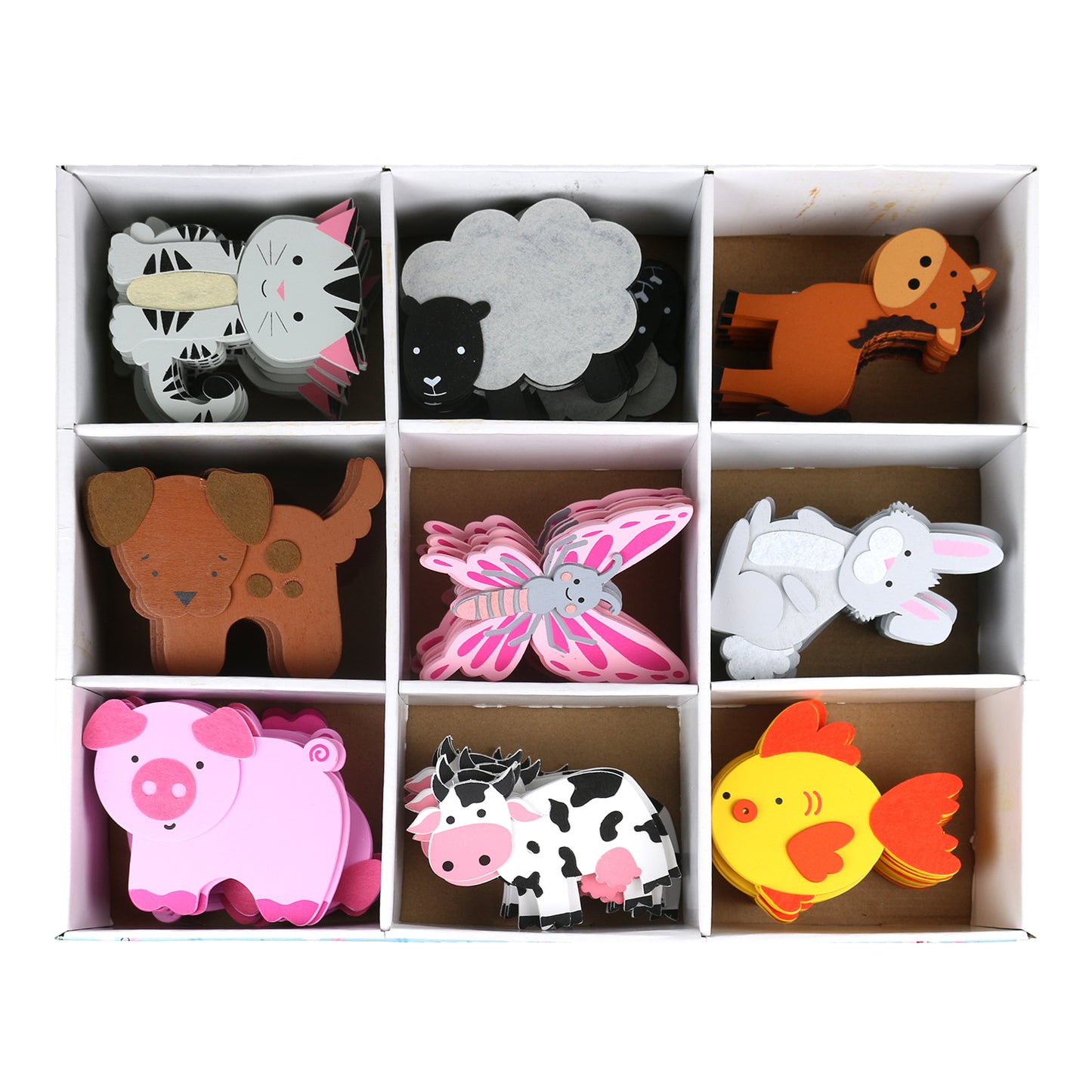 Dovecraft Farm Animal Box - 108 Pieces