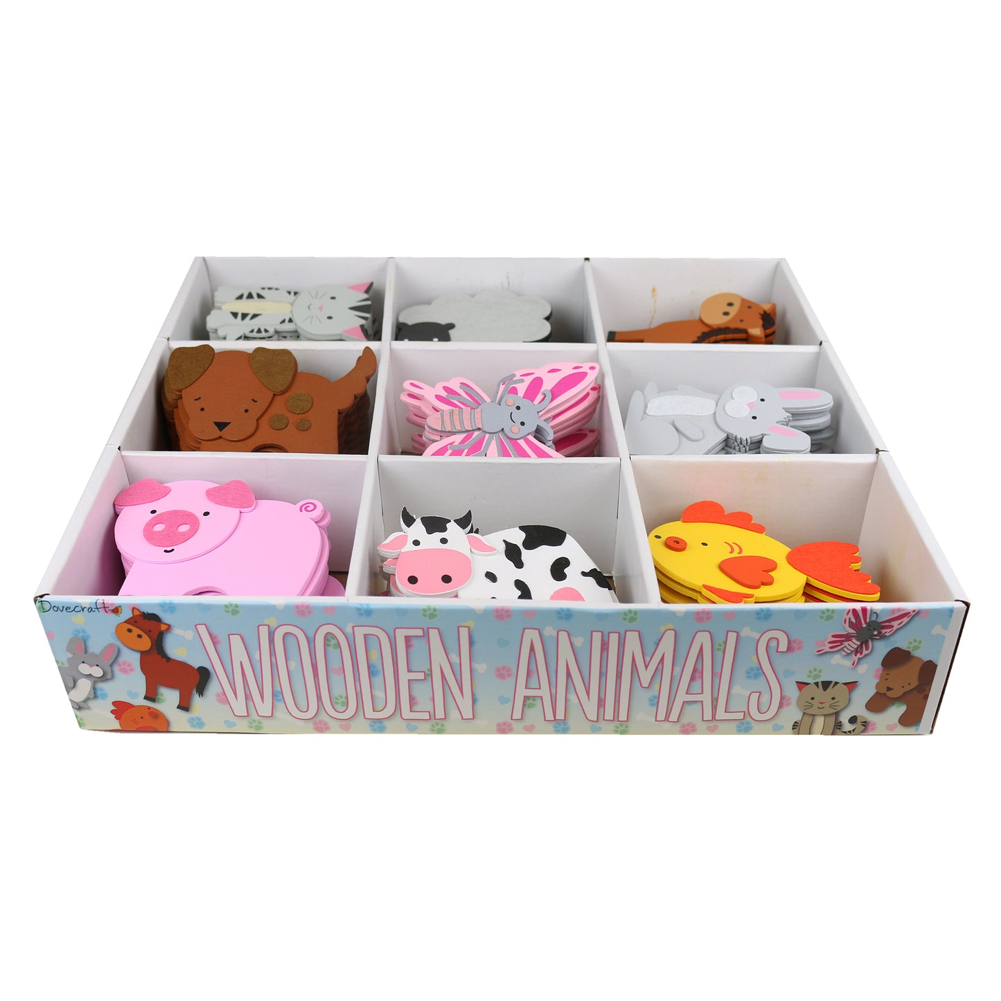 Dovecraft Farm Animal Box - 108 Pieces