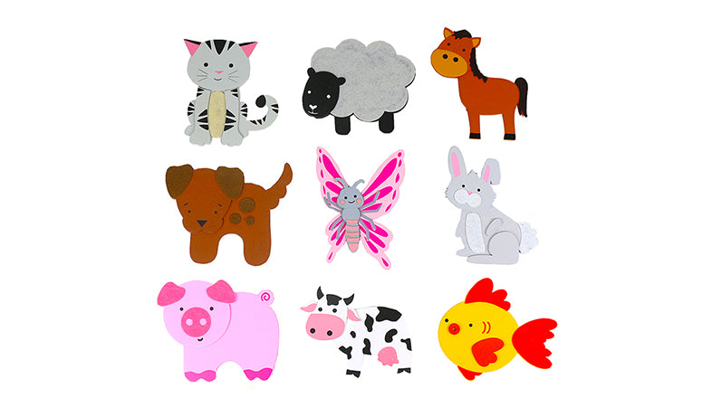 Dovecraft Farm Animal Box - 108 Pieces