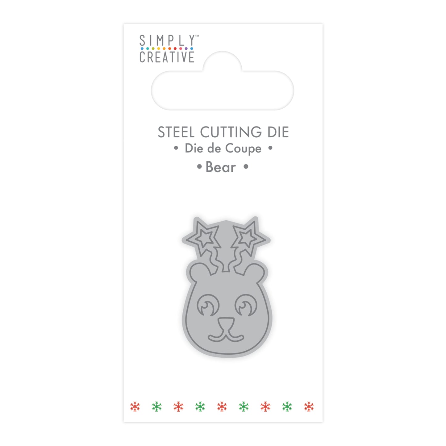 Simply Creative Christmas Dies Bear