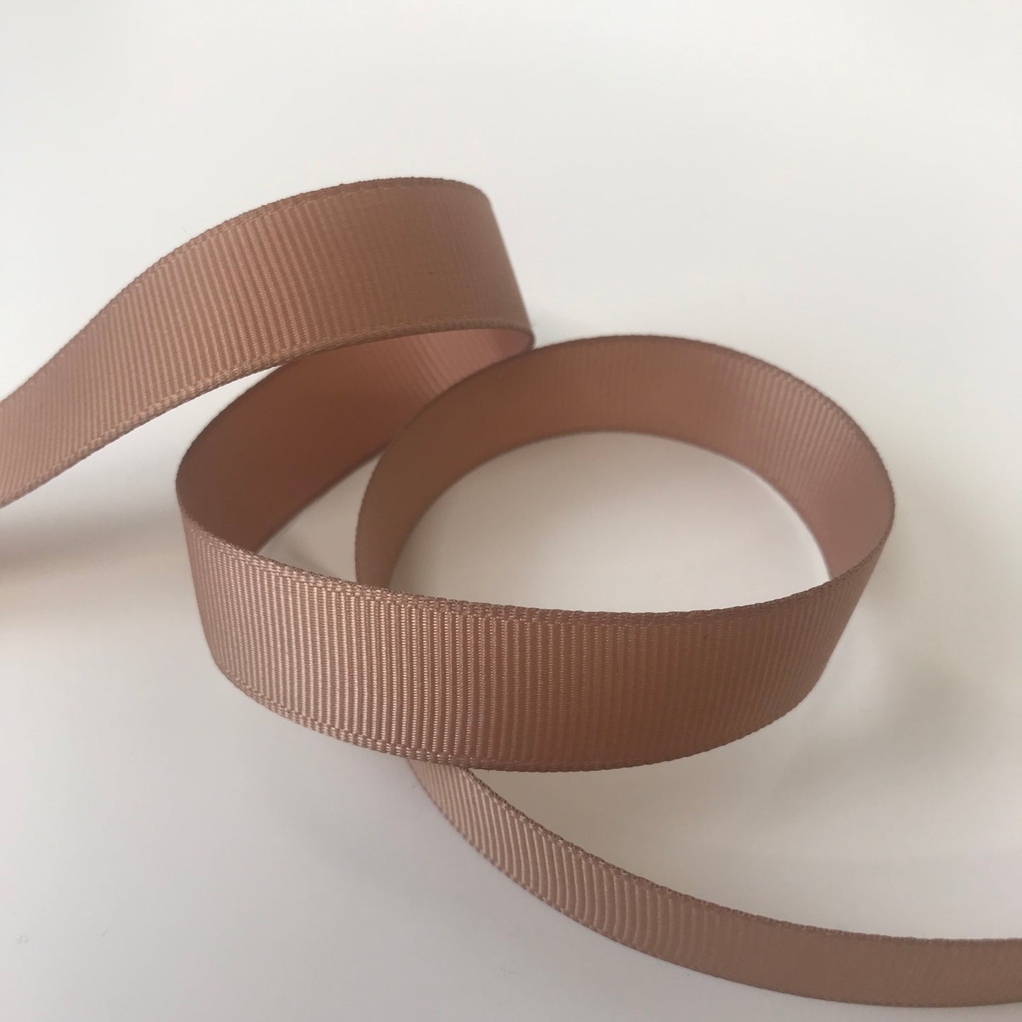 Grosgrain Ribbon Natural 15mm x 20 metre reel