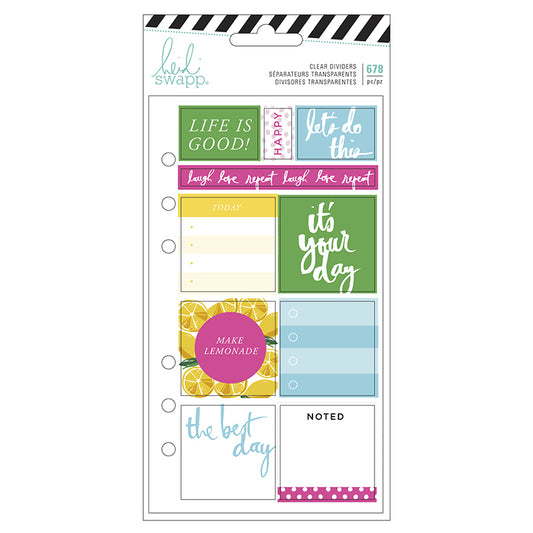 Heidi Swapp - Fresh Start Cardstock Stickers Playful