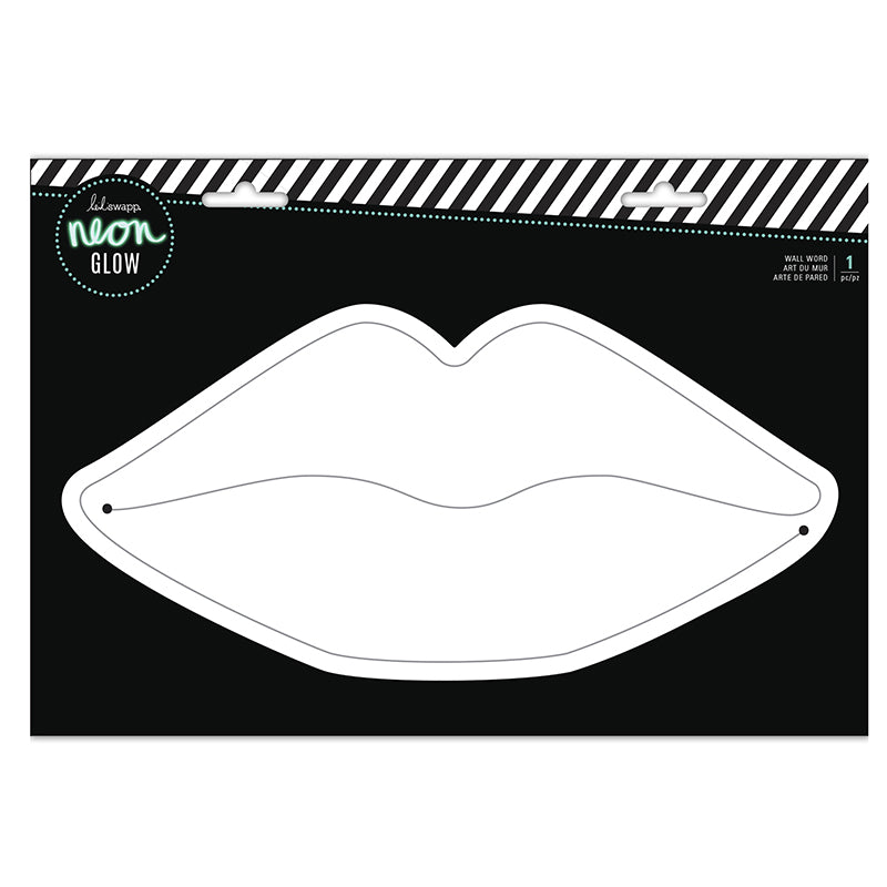 Heidi Swapp Neon Shape Lips