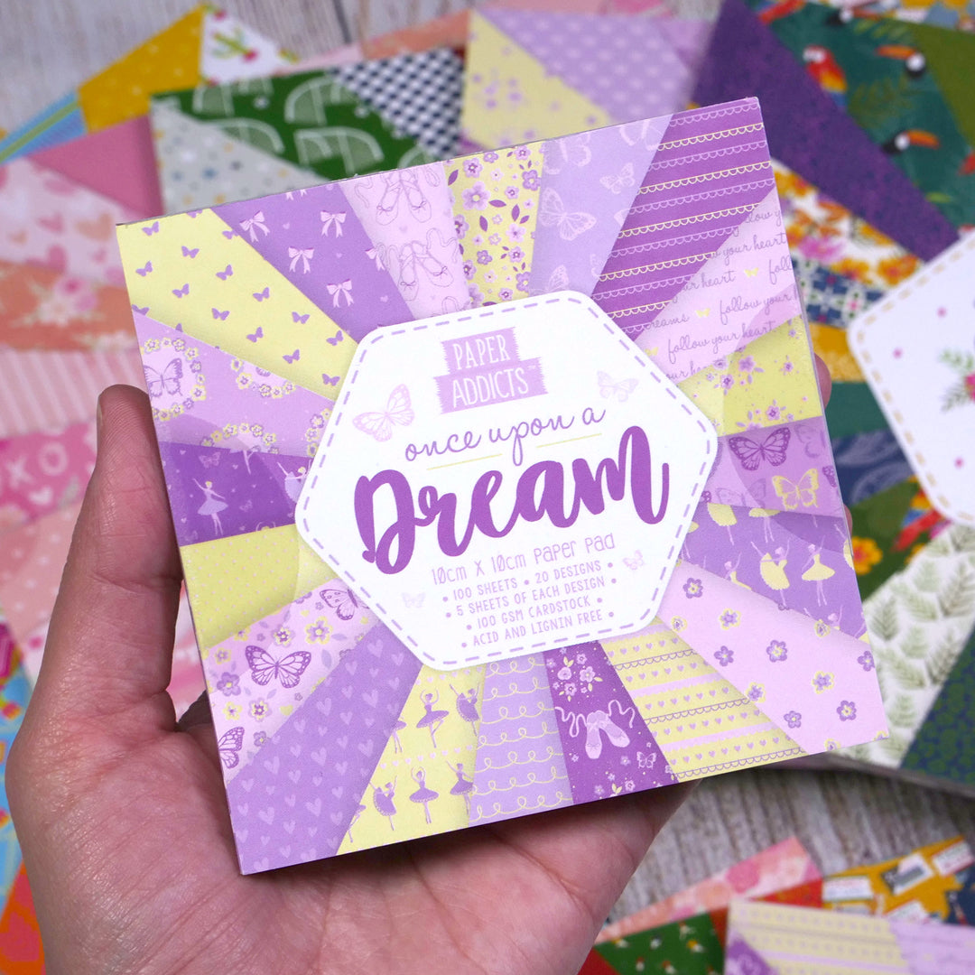 Paper Addicts Phase 2 - 10x10 100 Single Sided Sheets - 18 Paper Pads
