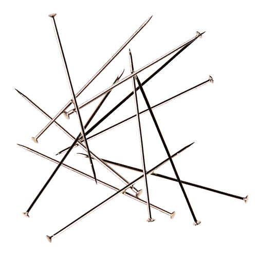 Whitecrofts Essential Dressmaking Pins Nickel 16mm x 0.65mm box 20 x 15grams