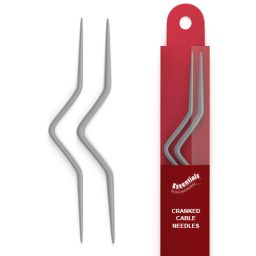 Essentials Cable Needles Cranked 2 - 5mm box 10