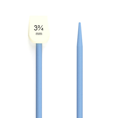 Whitecrofts Essentials Childrens Knitting Pins Plastic 18cm Pale Blue 3.75mm pack
