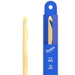 Whitecrofts Essentials Crochet Hooks Bamboo 7mm
