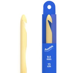 Essentials Crochet Hooks Bamboo 9mm