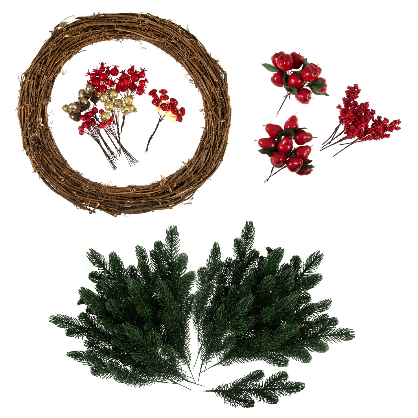 Occasions Wreath Kit 40cm Winter Berry