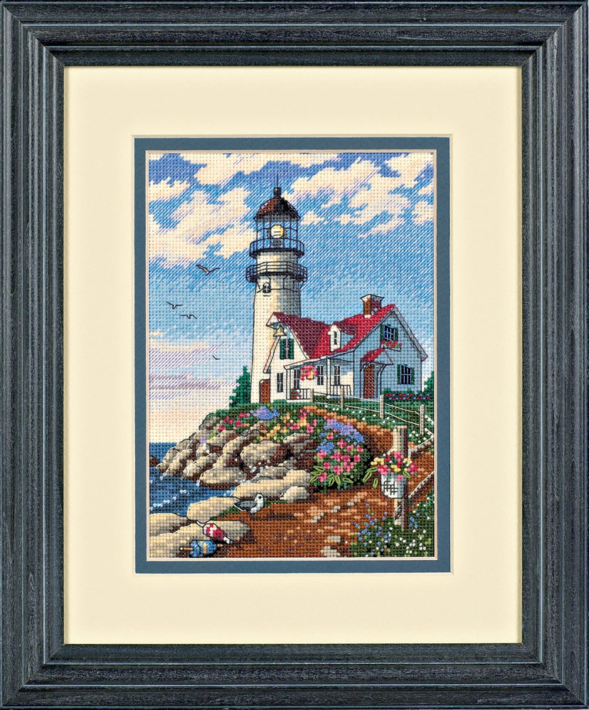 Dimensions Gold Petite Counted Cross Stitch Kit Beacon at Rocky Point