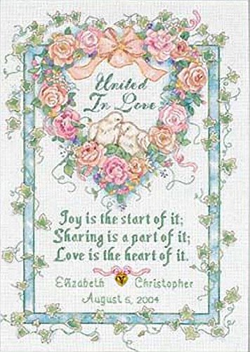 Dimensions Counted Cross Stitch Kit United in Love