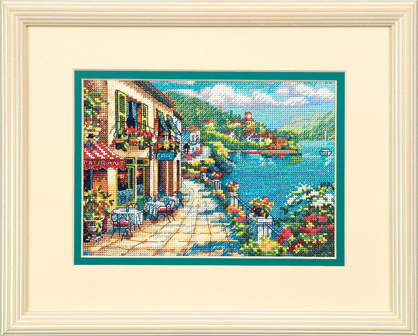 Dimensions Gold Petite Counted Cross Stitch Kit Overlook Cafe
