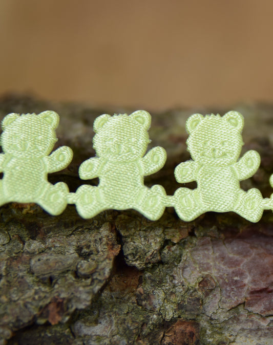 SATIN TEDDY LEMON ( 25m card )