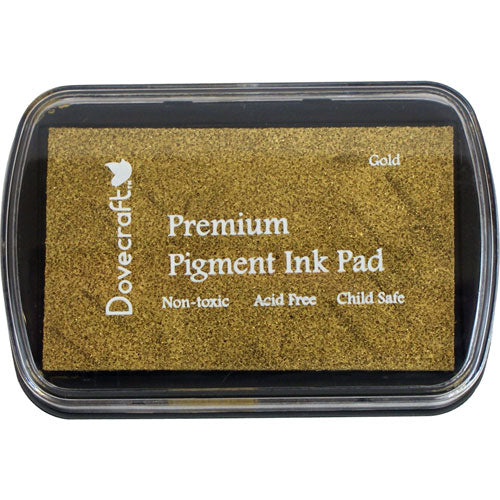 Dovecraft Pigment Ink Pad - Gold