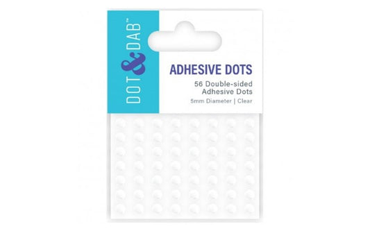 Dot & Dab Glue Dots 5mm x 5mm 54 dots