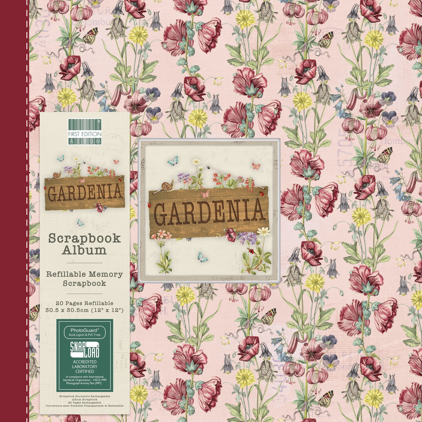 First Edition 12x12 Album - Gardenia Flowers