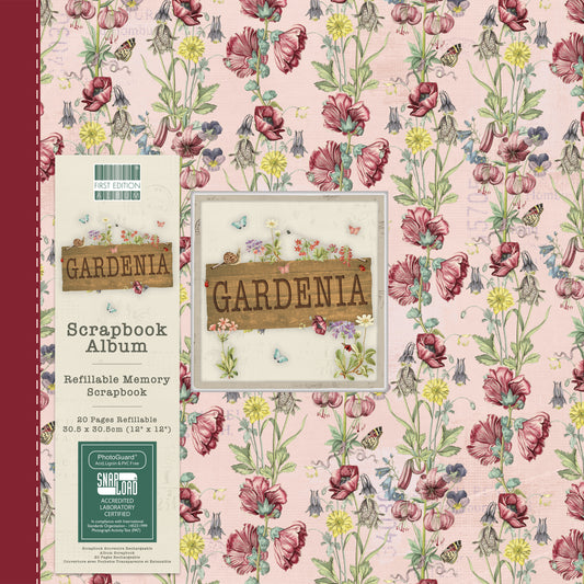 First Edition 12x12 Album - Gardenia Flowers