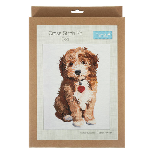 Trimits Counted Cross Stitch Kit Extra Large Dog