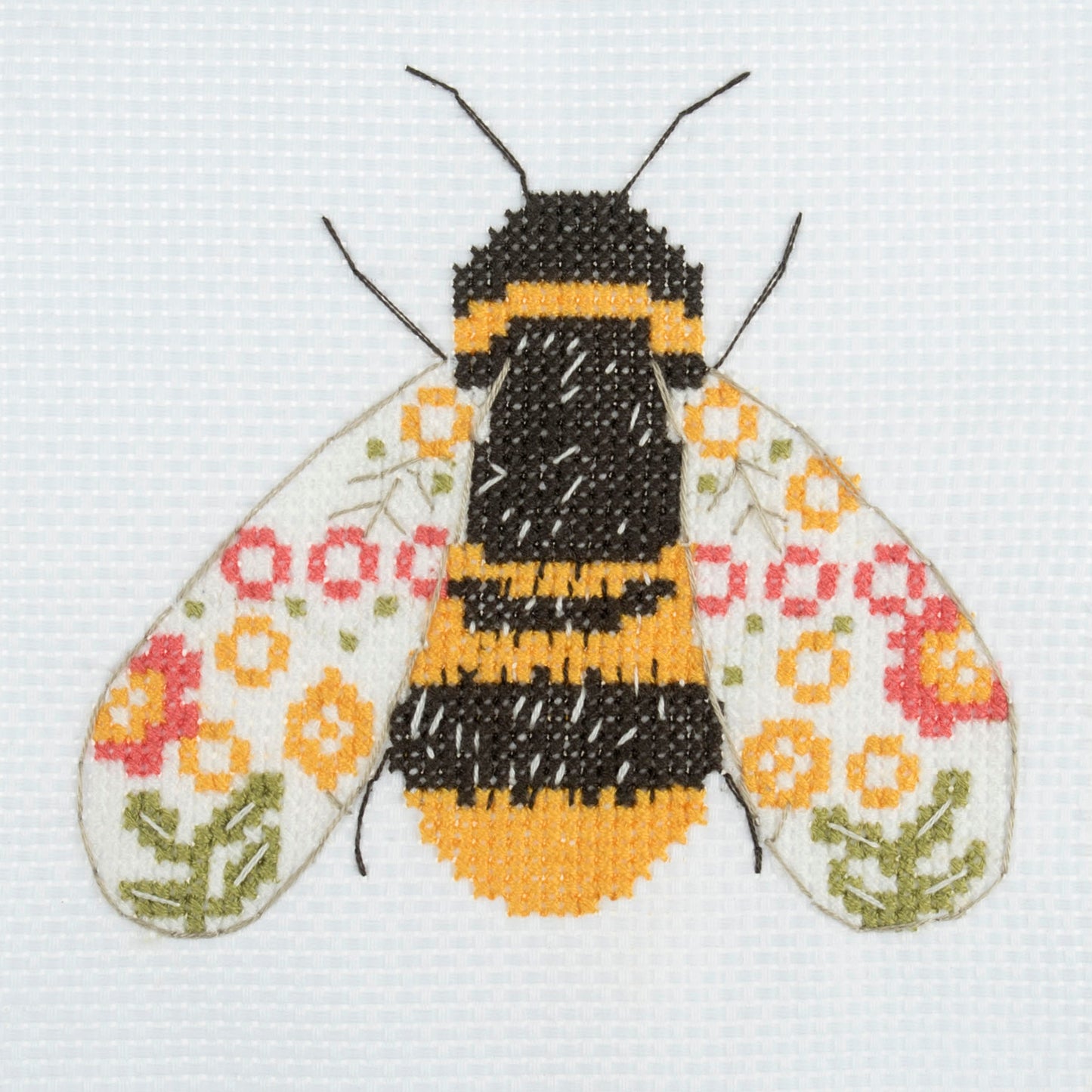 Trimits Counted Cross Stitch Kit Bee