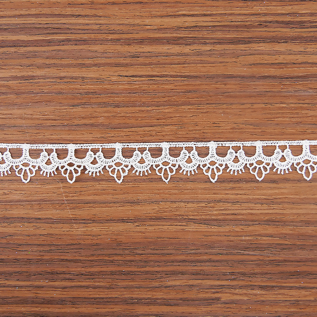 Guipure Trim 1" wide Ivory 27.4 metre cards