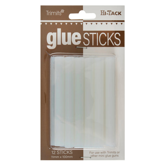 Hi Tack Glue Sticks Opaque 11mm x 100mm x 12