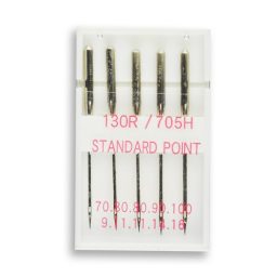 Essentials Sewing Machine Needles Assorted 10 cards x 5