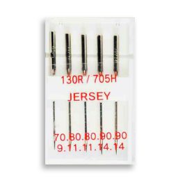 Essentials Sewing Machine Needles Jersey Assorted 10 cards x 5