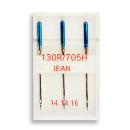 Essentials Sewing Machine Needles Jeans 10 cards x 3