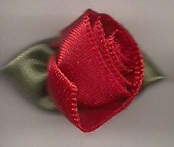 Ribbon Rose Large Red pack 100