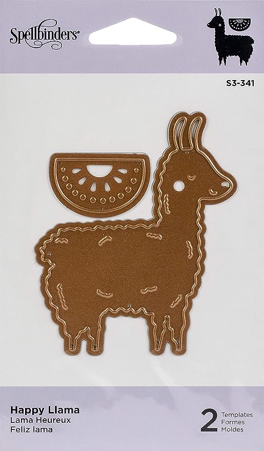 Spellbinders Indie Line Shapeabilities Dies-Happy Llama