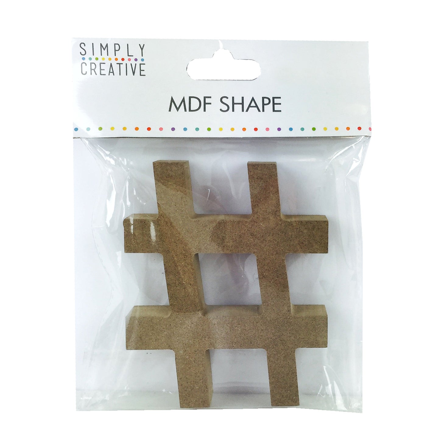 Simply Creative 12cm MDF Shape #