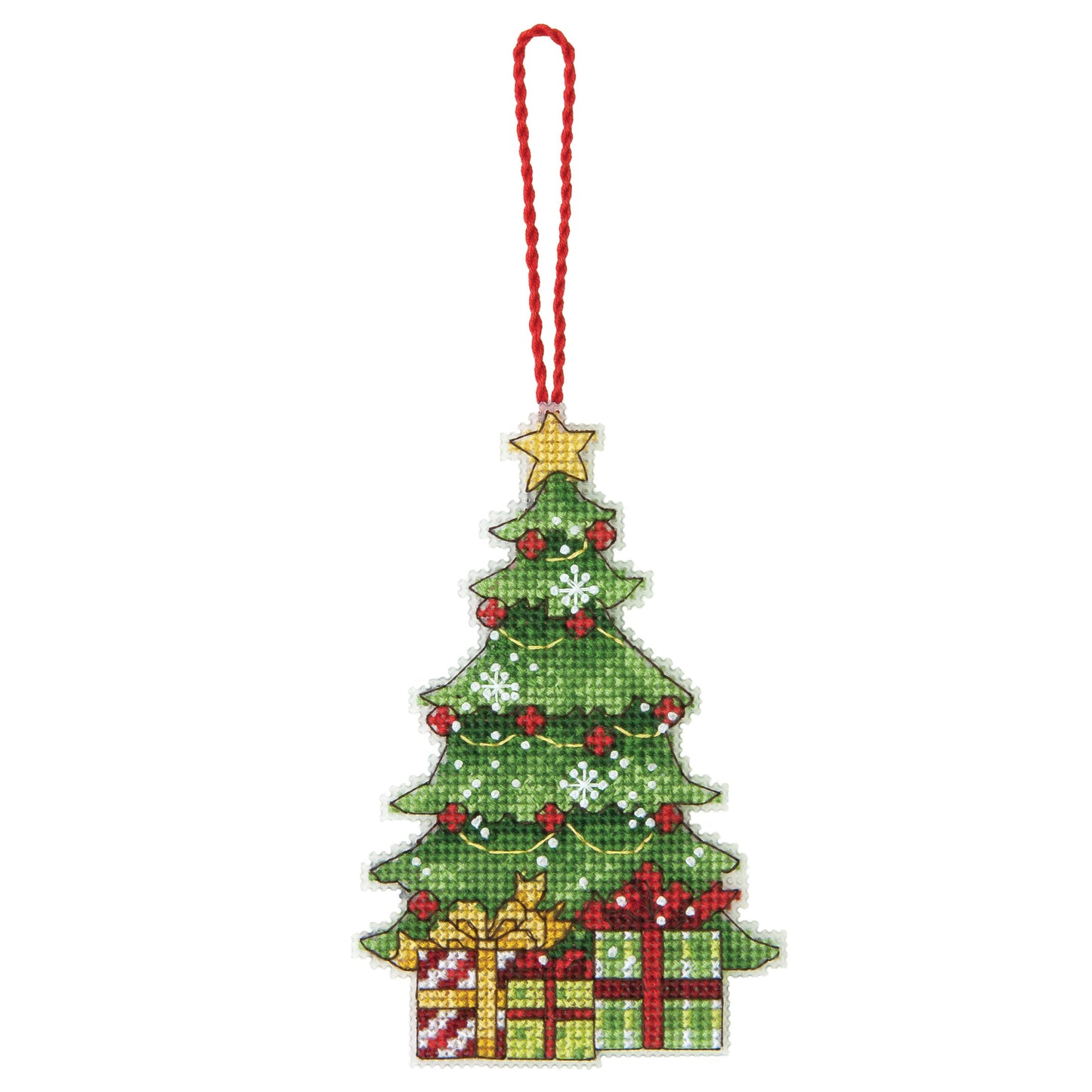 Dimensions Cross Stitch Kit Christmas Tree Ornament