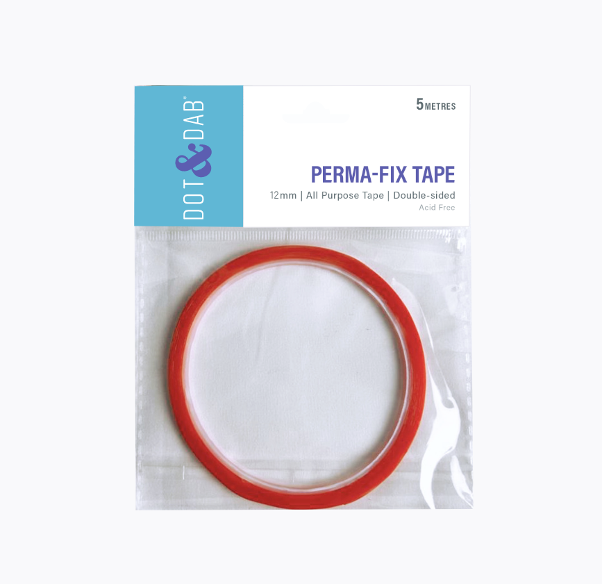 Dot & Dab Permafix Double Sided Tape 12mm
