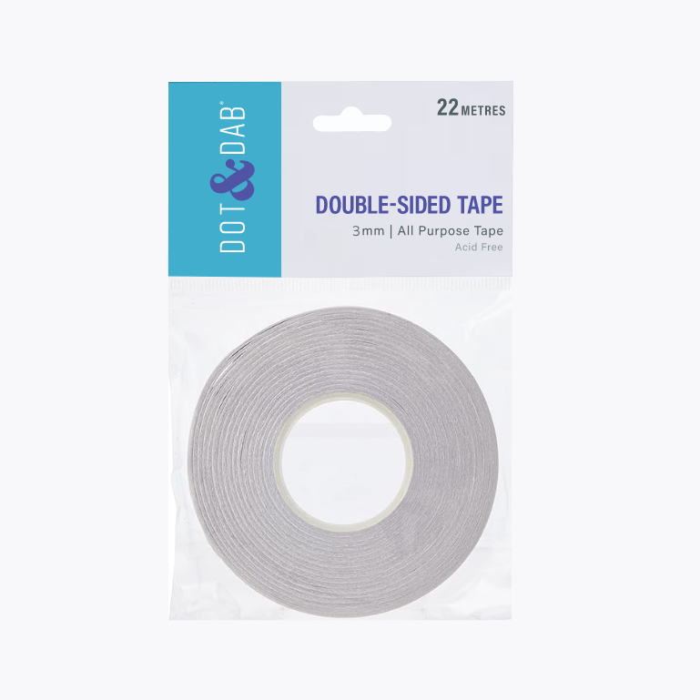 Dot & Dab Double Sided Adhesive Tape 3mm x 22m