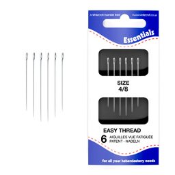 Essentials Hand Sewing Needles Easy Thread box 10 sleeves